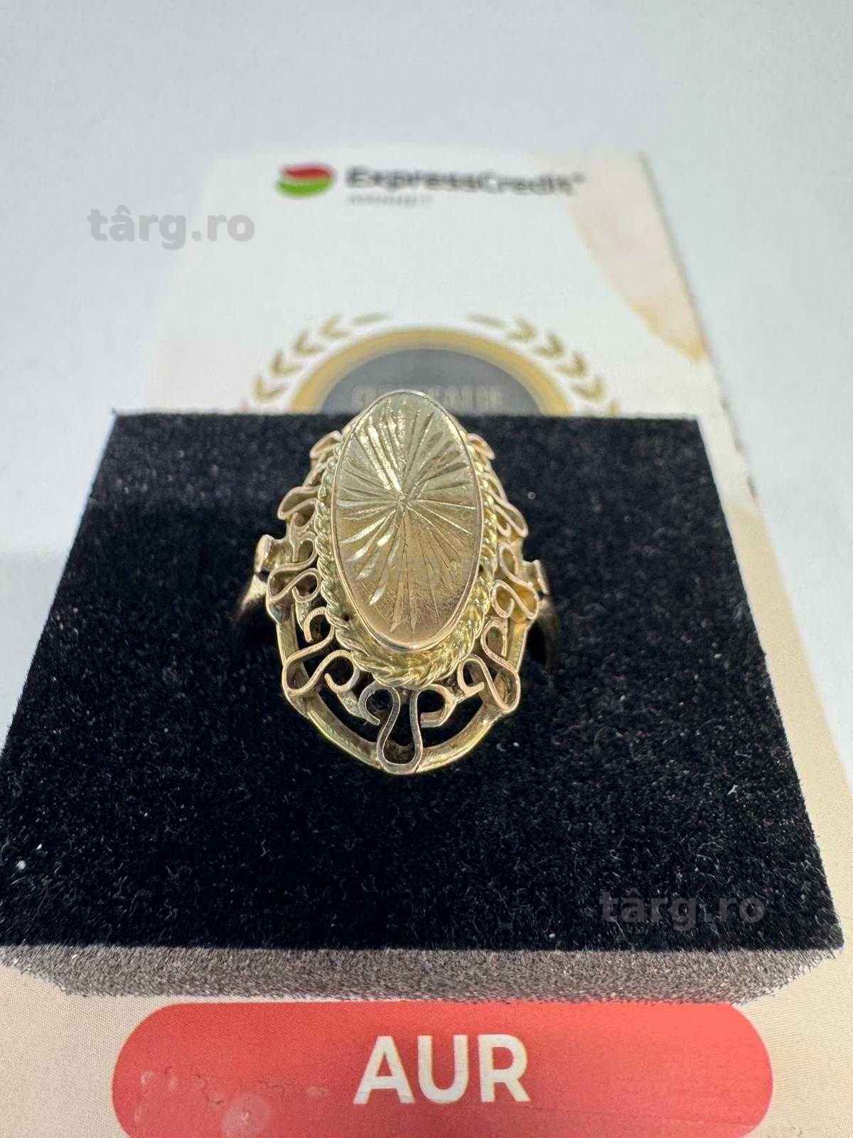 Inel din aur 14k (69783.1/ 10 Pacurari 1) garantie 2 ani! 2