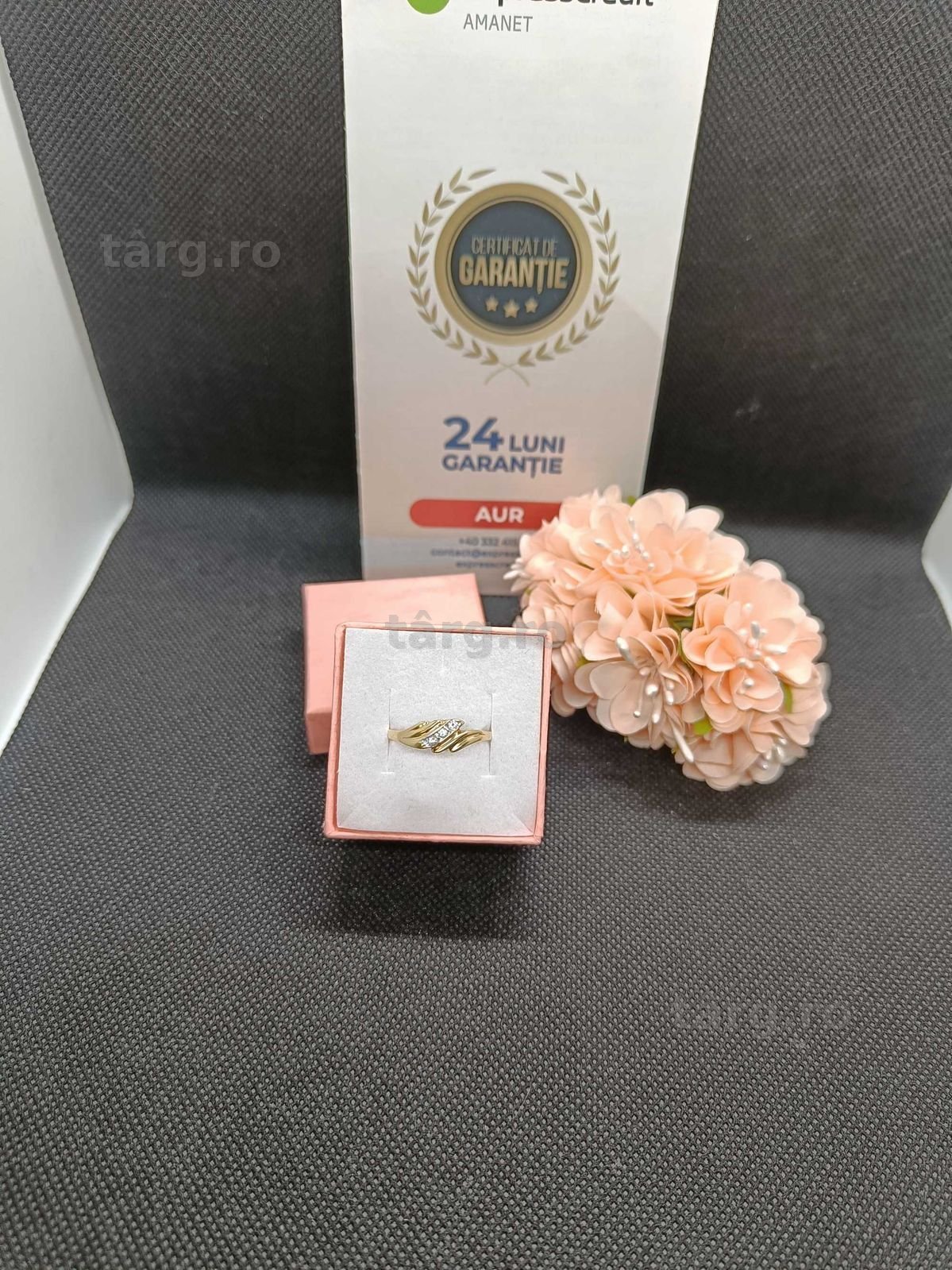 Inel aur 14K 1.54g (Ag16 Moldova b32280) - Garantie 2 ani!