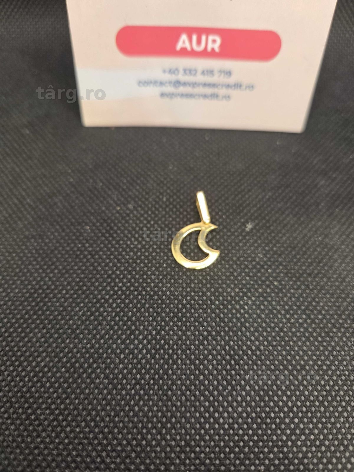 Pandantiv aur 18K 1.69g (50081.5 Ag11 Piata Nicolina) Garantie 2 ani! 2