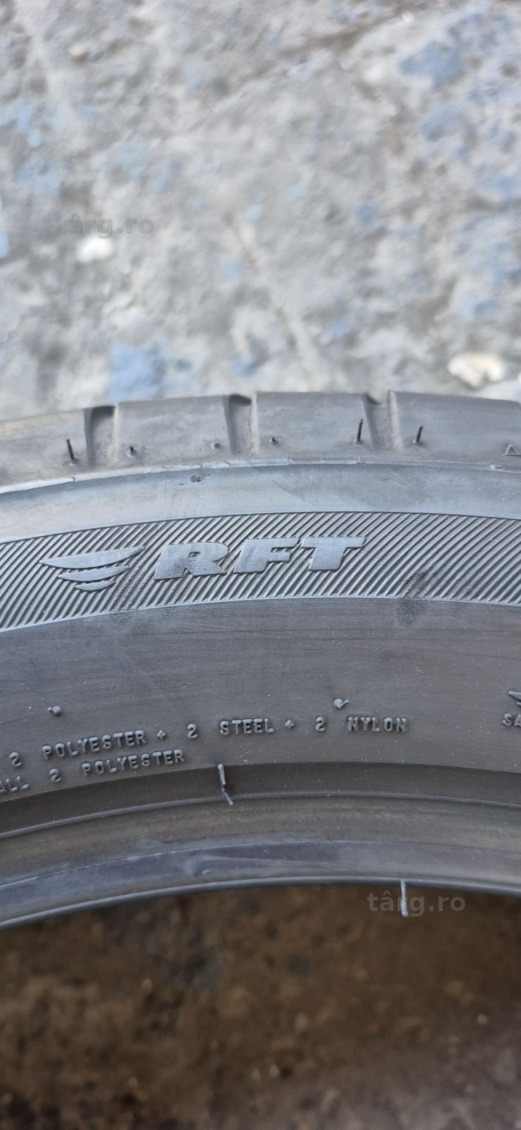 2 anvelope vara runflat Bridgestone 305/40/20,dot 2022.Pret/bucata 5