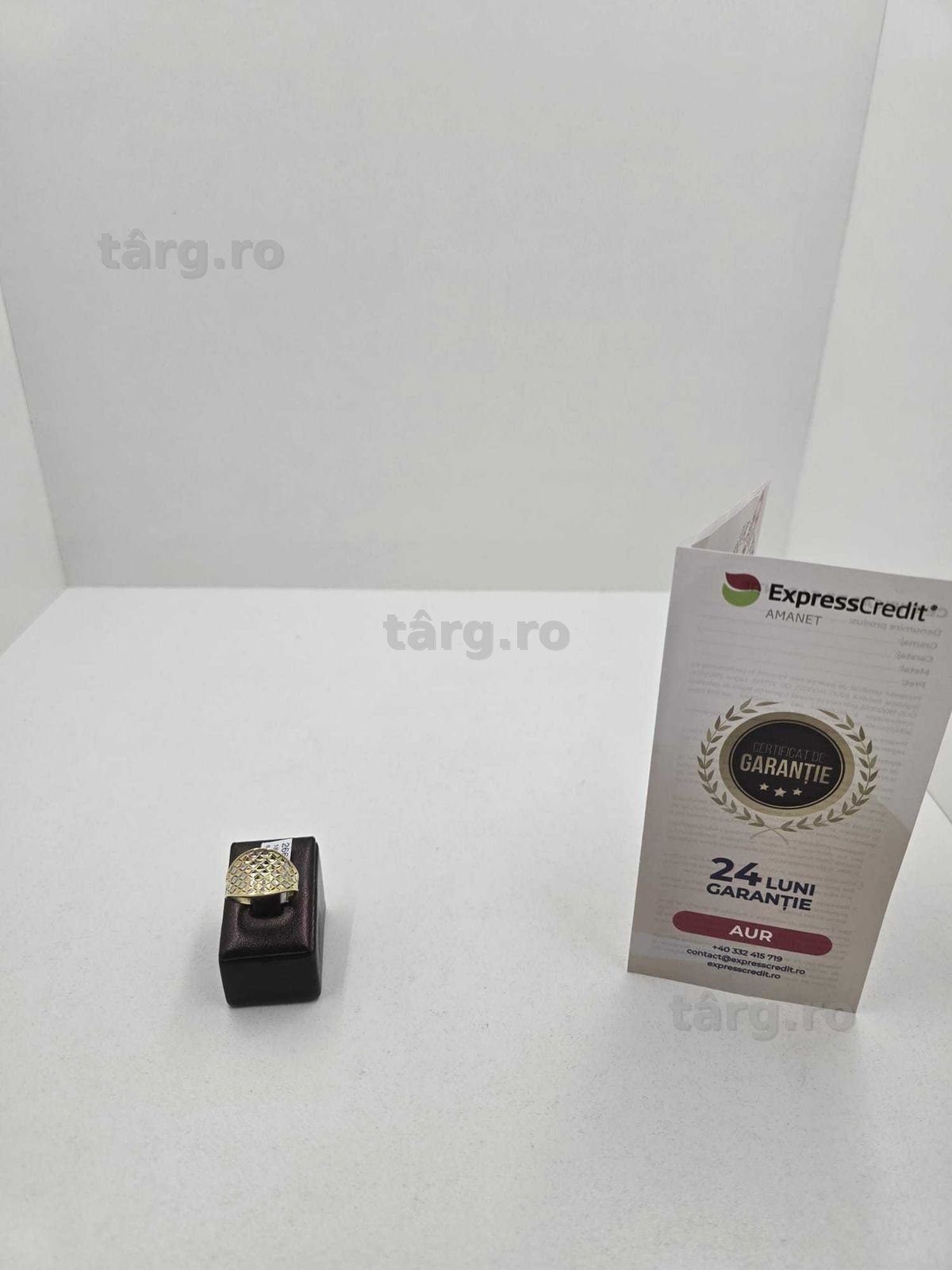 Inel aur 18K 4.10gr (Ag25 Belvedere B.43290.1-Garantie 2 Ani!