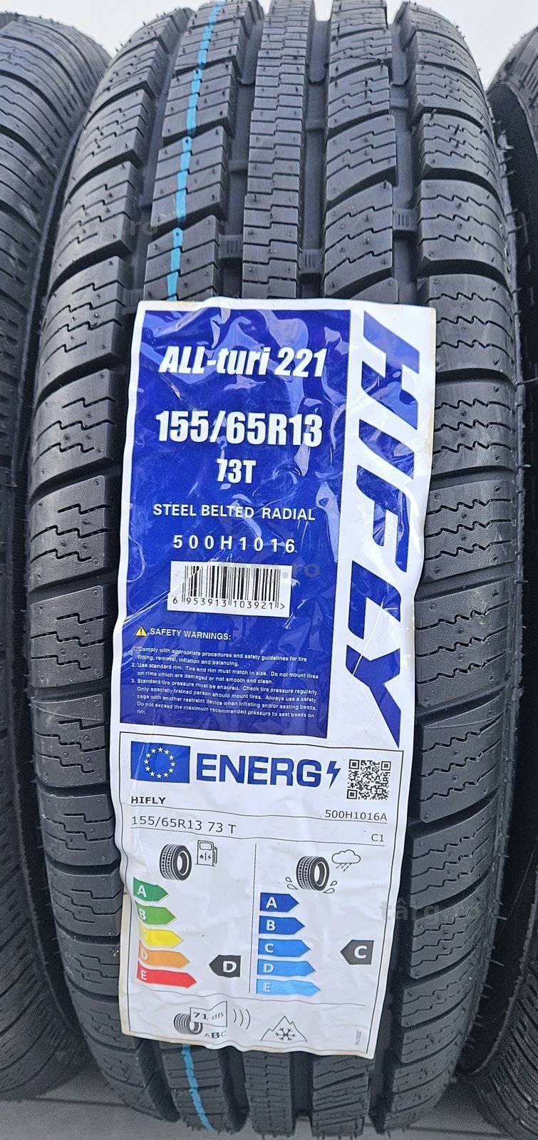155/65 R13, 73T, HIFLY All-Turi, Anvelope all season M+S 3