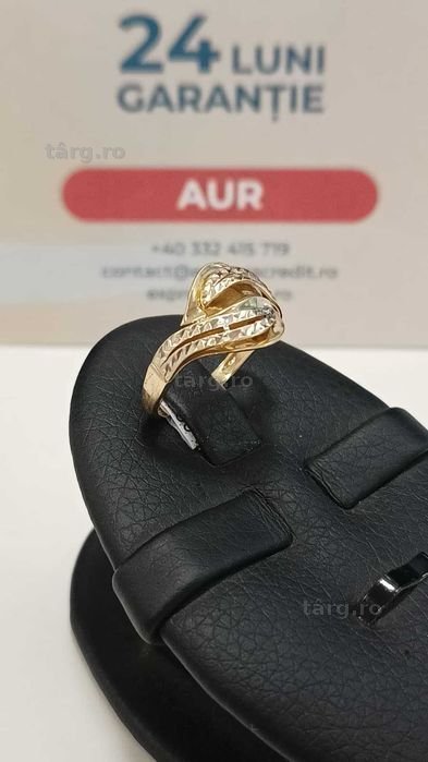 [AG24 Harlau B.45872.3] Inel aur 14k 3.60gr - Garantie 2 ani! 2