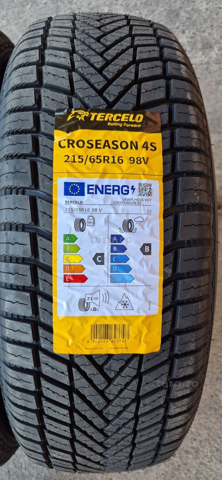 4 anvelope M+S noi Tercelo 215/65/16,dot 2025.Pretul este pe bucata. 3