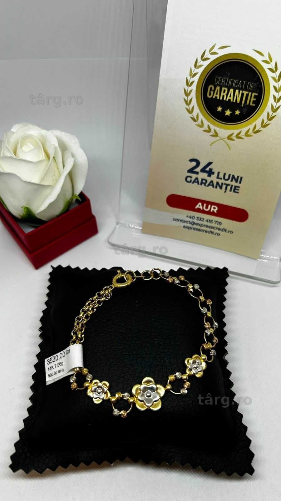 Bratara Aur 14K 7.26g (AG1 Alexandru B54013.5) - Garantie 2 ani! 2