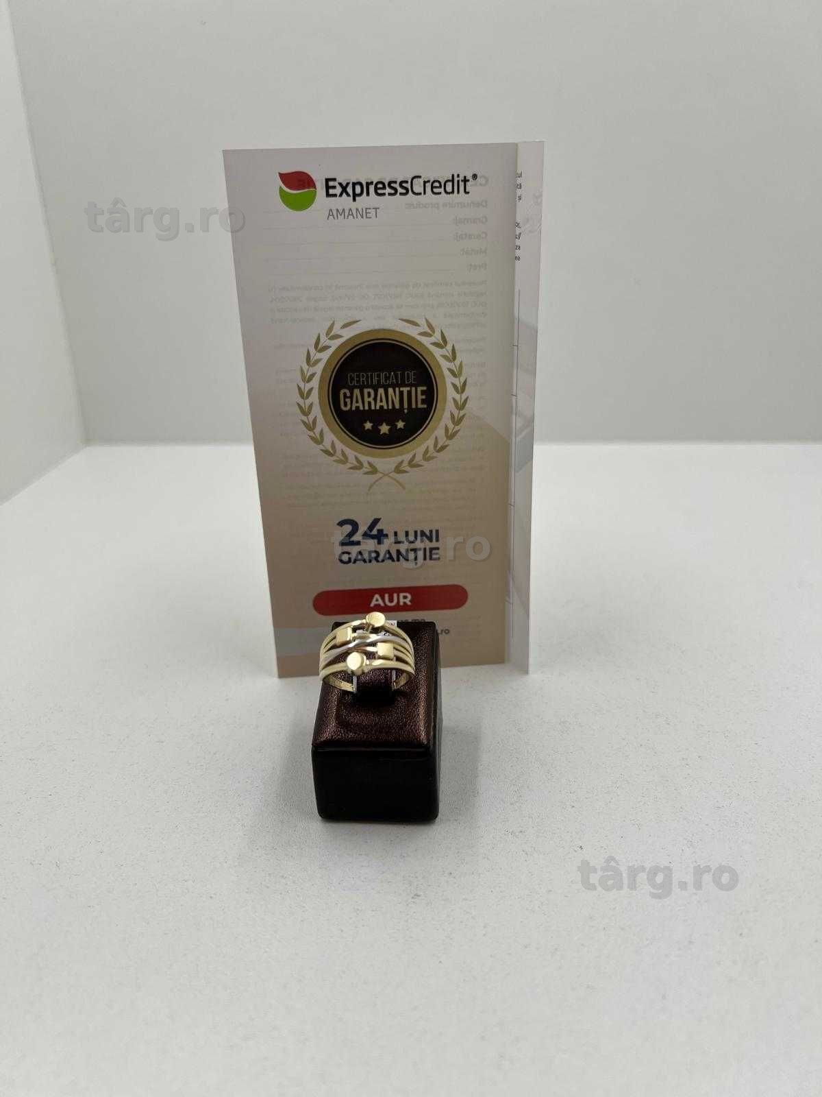 Inel Aur 14K 3.67g (Ag25 Belvedere B.42623) Garantie 2 ani!