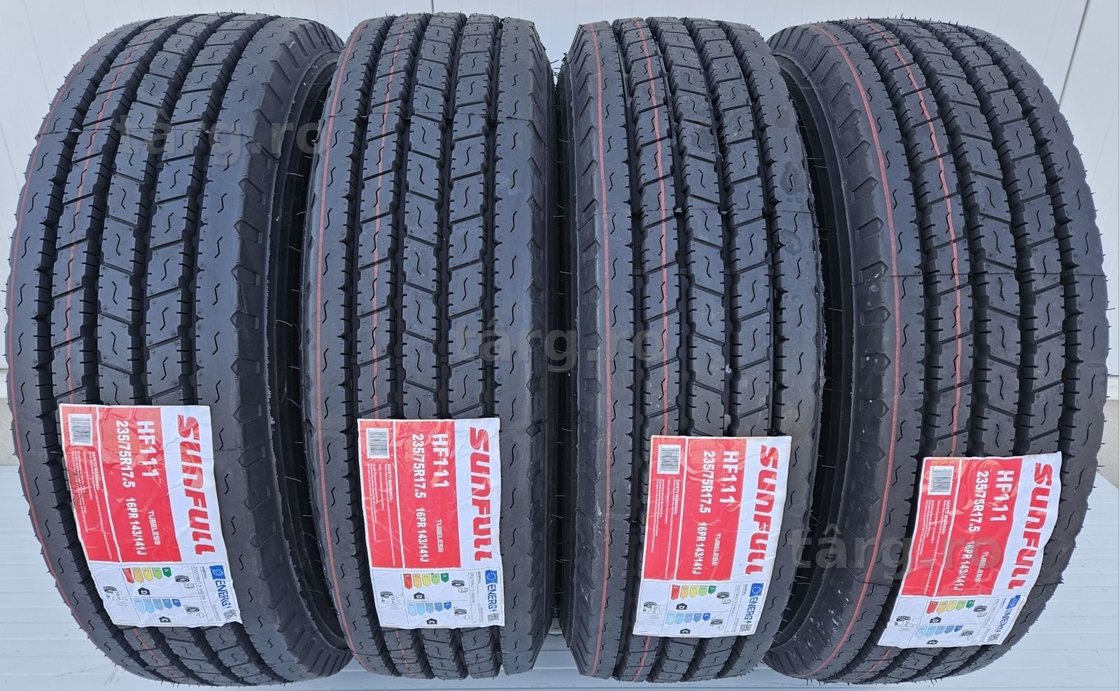 235/75 R17.5, 143J, SUNFULL HF111 16PR, Anvelope directie/remorca M+S