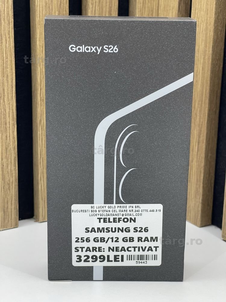 Samsung S26 Neactivat 256Gb 12Gb ram Garantie / Factura #59443