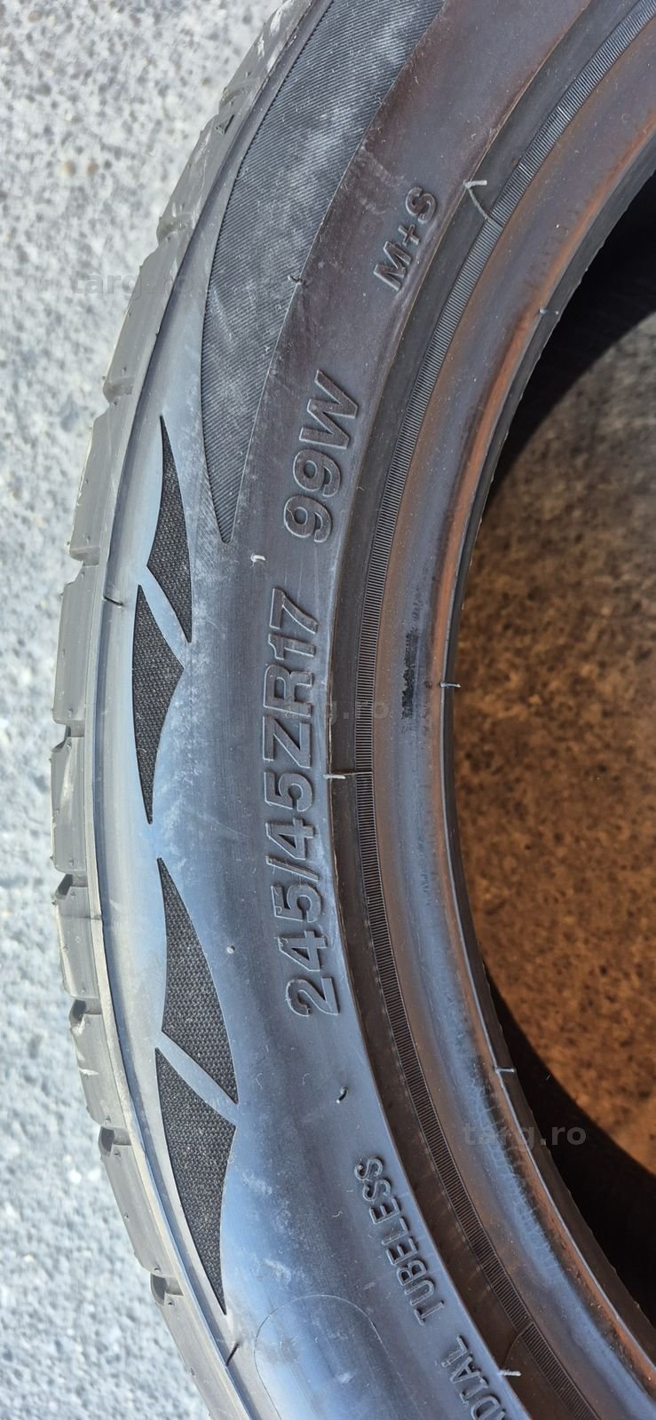 4 anvelope vara noi Tercelo 245/45/17,dot 2025.Pretul este pe bucata. 6