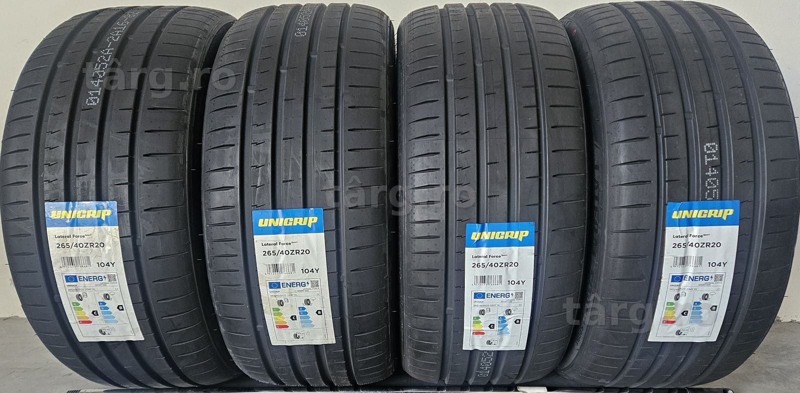 265/40 R20  104Y XL UNIGRIP (Gripmax) Anvelope vara cu protectie janta