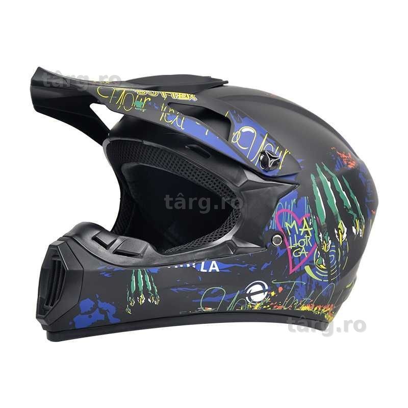 Casca Moto Enduro Cross ATV - S / M / L / XL - Multicolor 5