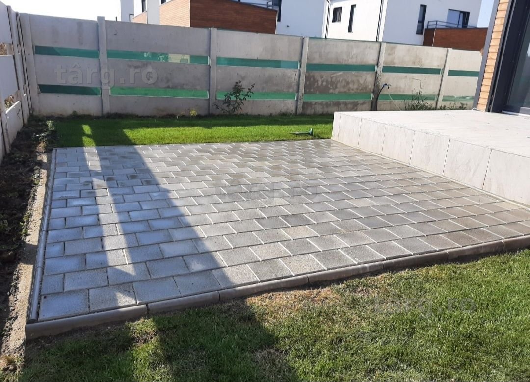 Pavele si pavaje pentru gradina model Trefla de la 39lei mp Montaj
