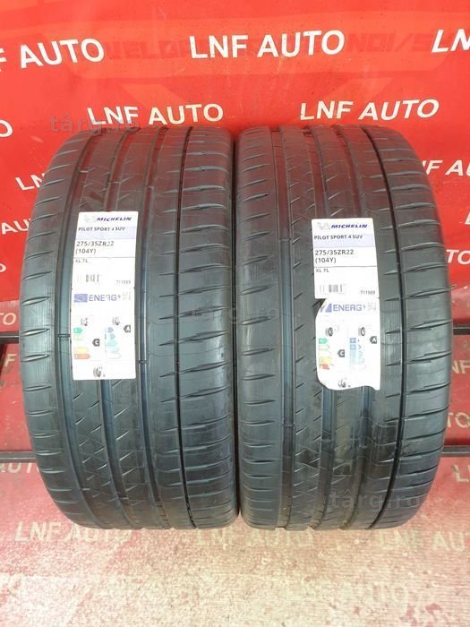 2 Anvelope de VARA - 275/35/22 - Michelin PILOT SPORT 4 SUV - NOU - DOT 2021 !!