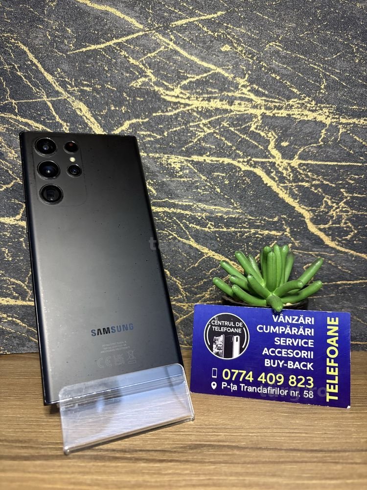 Samsung Galaxy S22 Ultra/256Gb/Garantie 2Ani Centrul de Telefoane/Rate