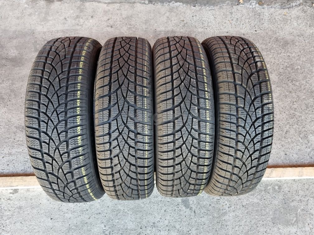 4 anvelope iarna ca si noi DUNLOP runflat 175/60/16 DOT 2019 PRET PER