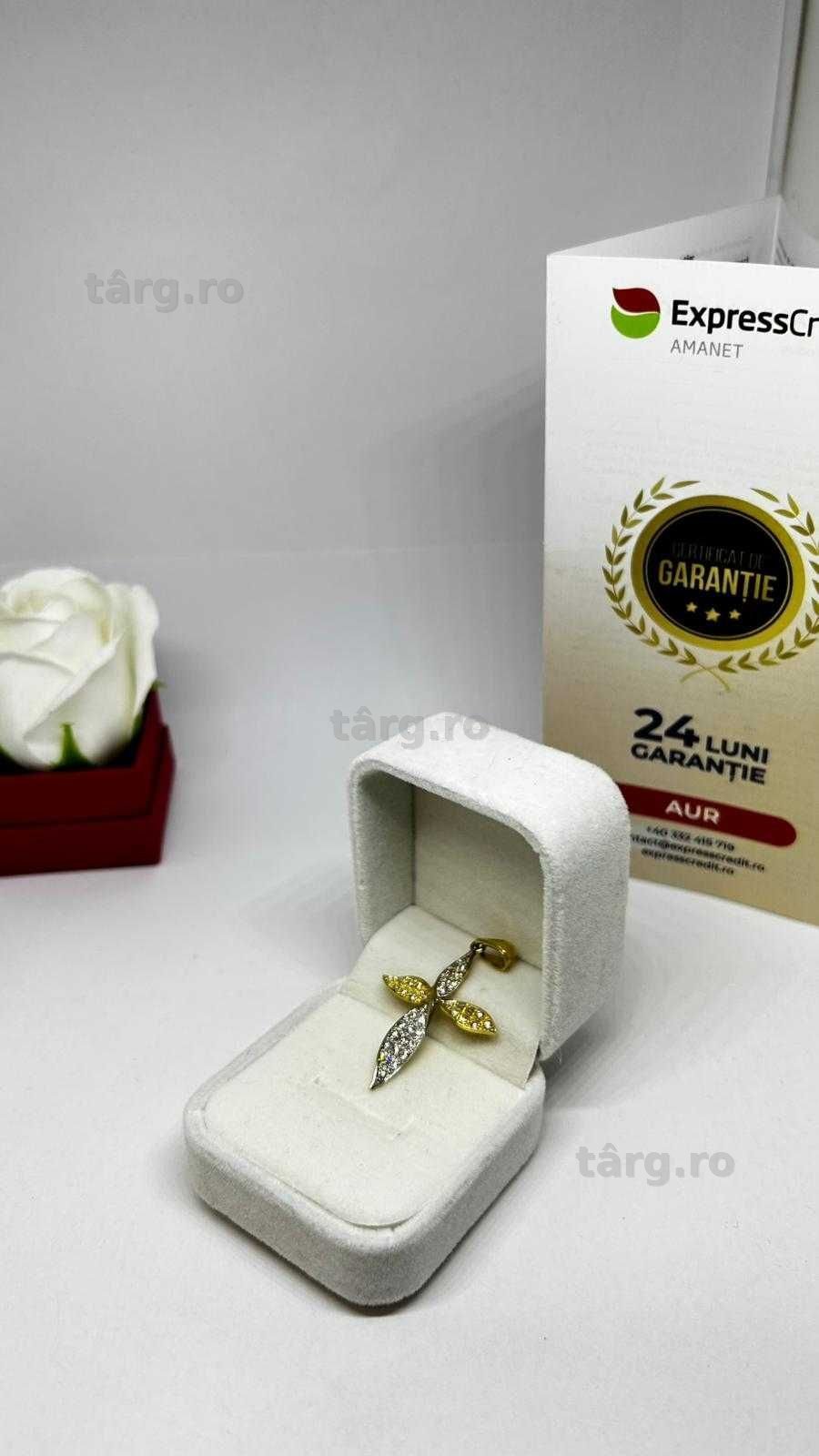 Pandantiv Aur 14K 2.95g (AG1 Alexandru B53674.8) - Garantie 2 ani! 3