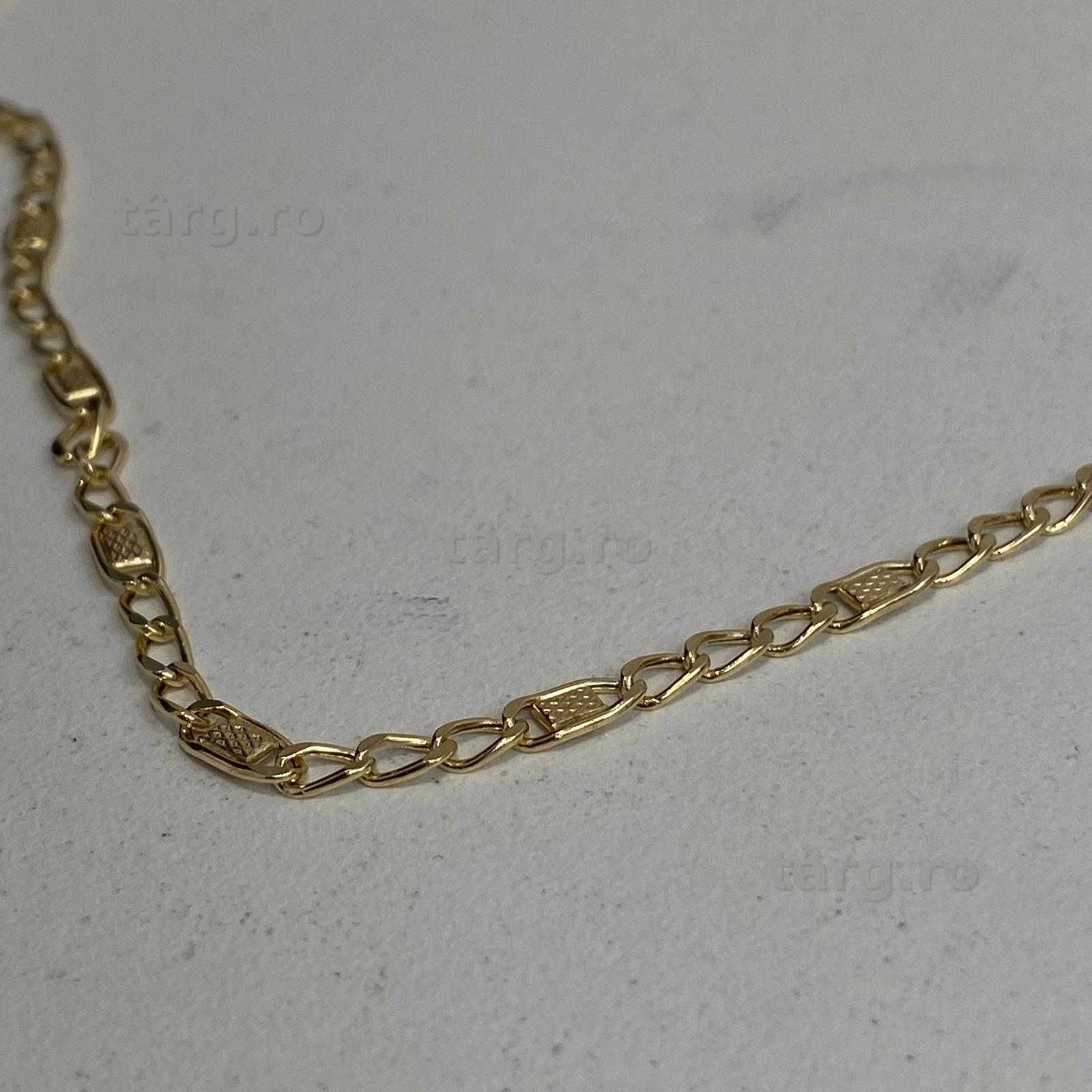 Lant aur 14k 4.11 (Ag13 56041.1) Garantie 2 ani! 2
