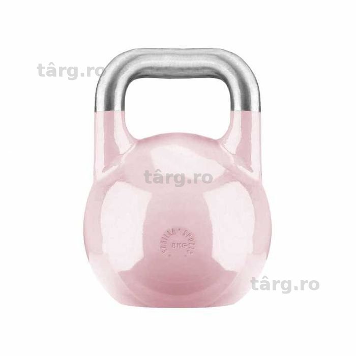 *Kettlebell de Competiție - 8 KG, Roz