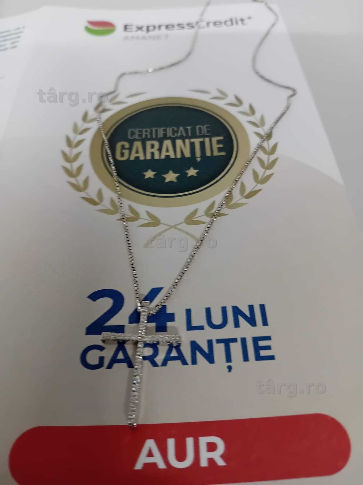 Lant aur 18k [Tomesti-b:33218]-Garantie 2 ani!