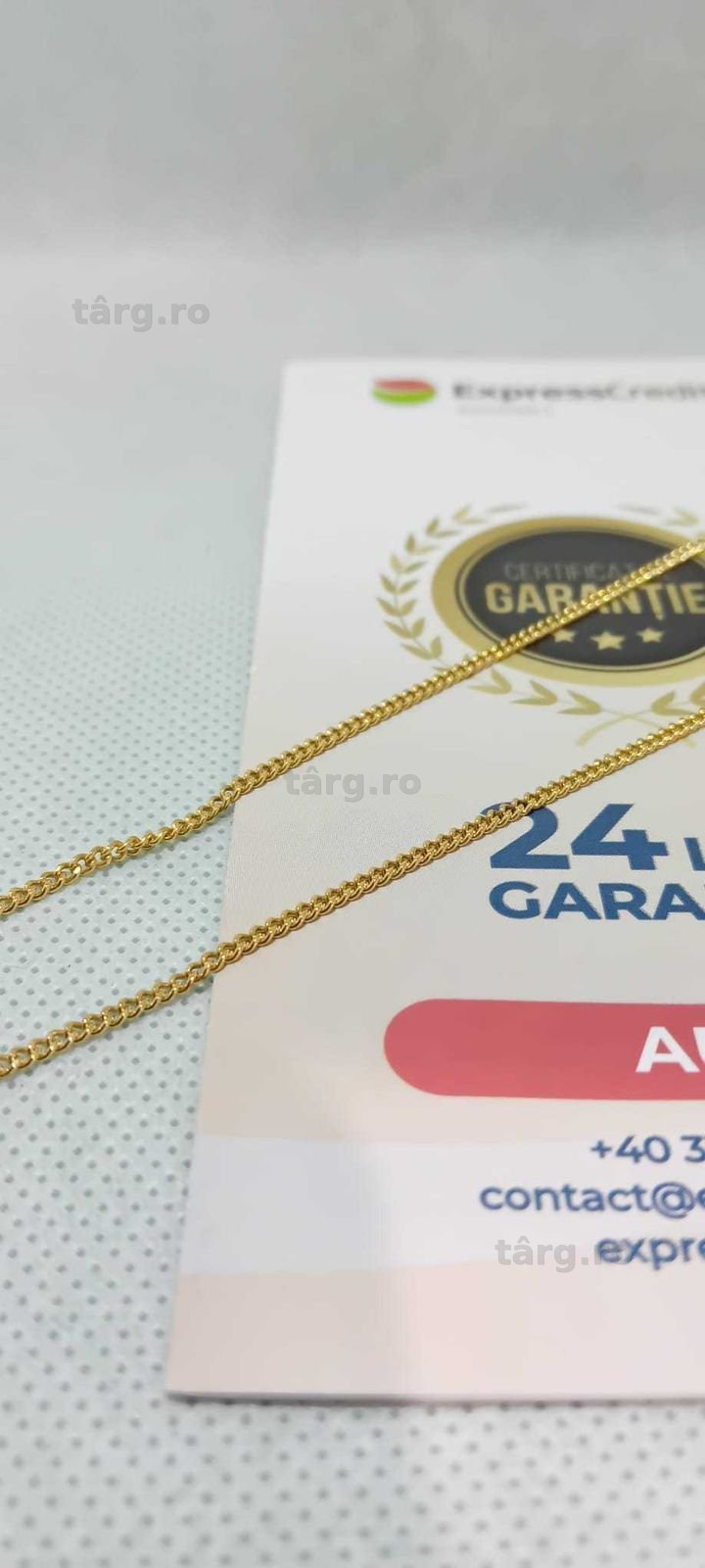 Lant Aur 18K (Ag18 Tutora b.28588) Garantie 2 ani! 2