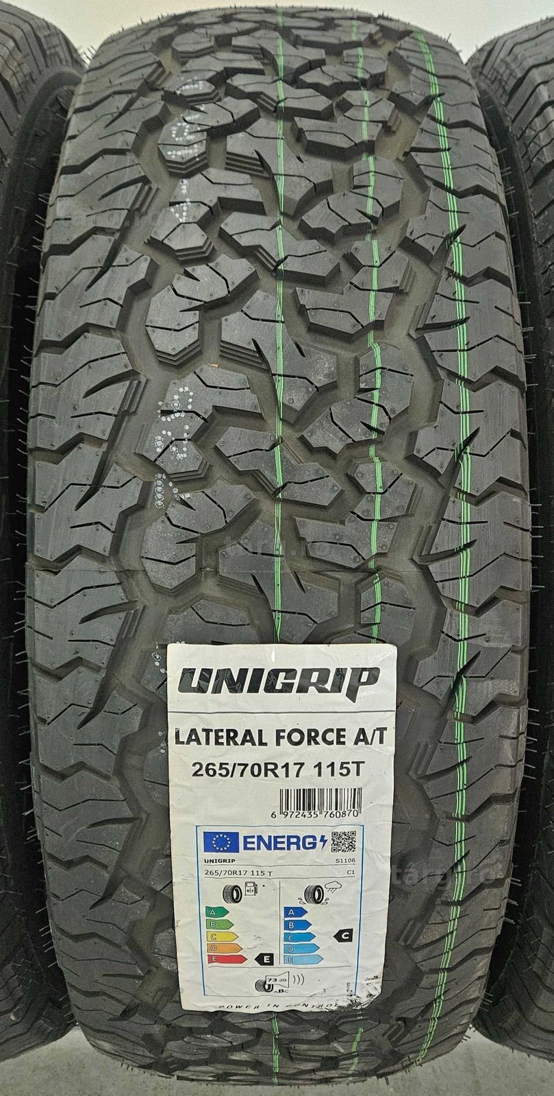 265/70 R17, 115T, UNIGRIP, Anvelope All Terrain M+S 2
