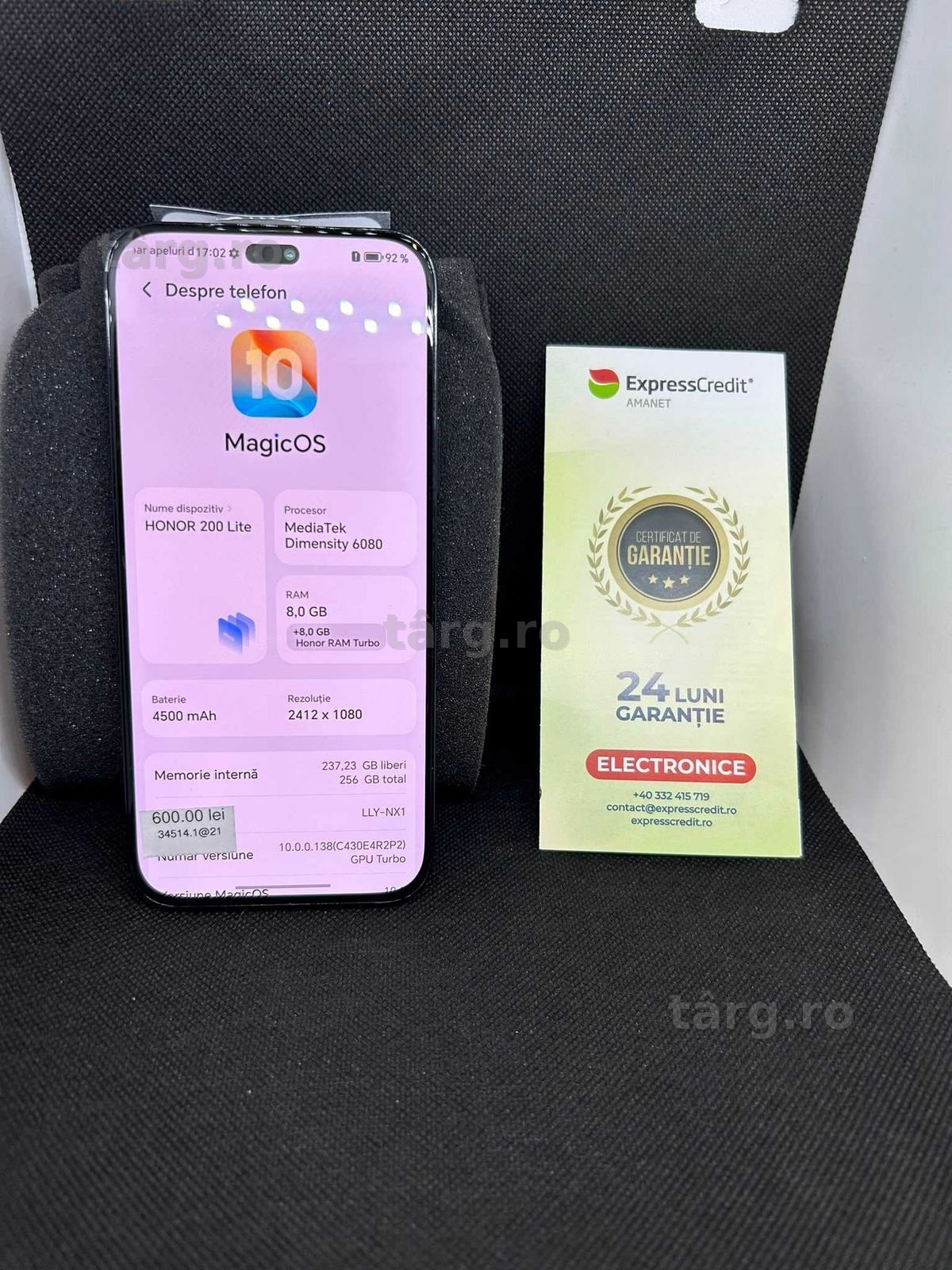 Honor 200 Lite (ag.21) Garantie 2 ani!