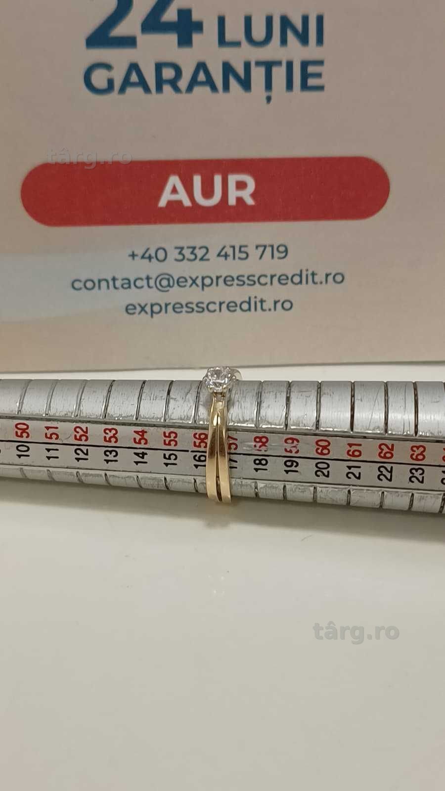Inel aur 14K 2.05gr [AG24 Harlau B.46169.1] - Garantie 2 ani! 4