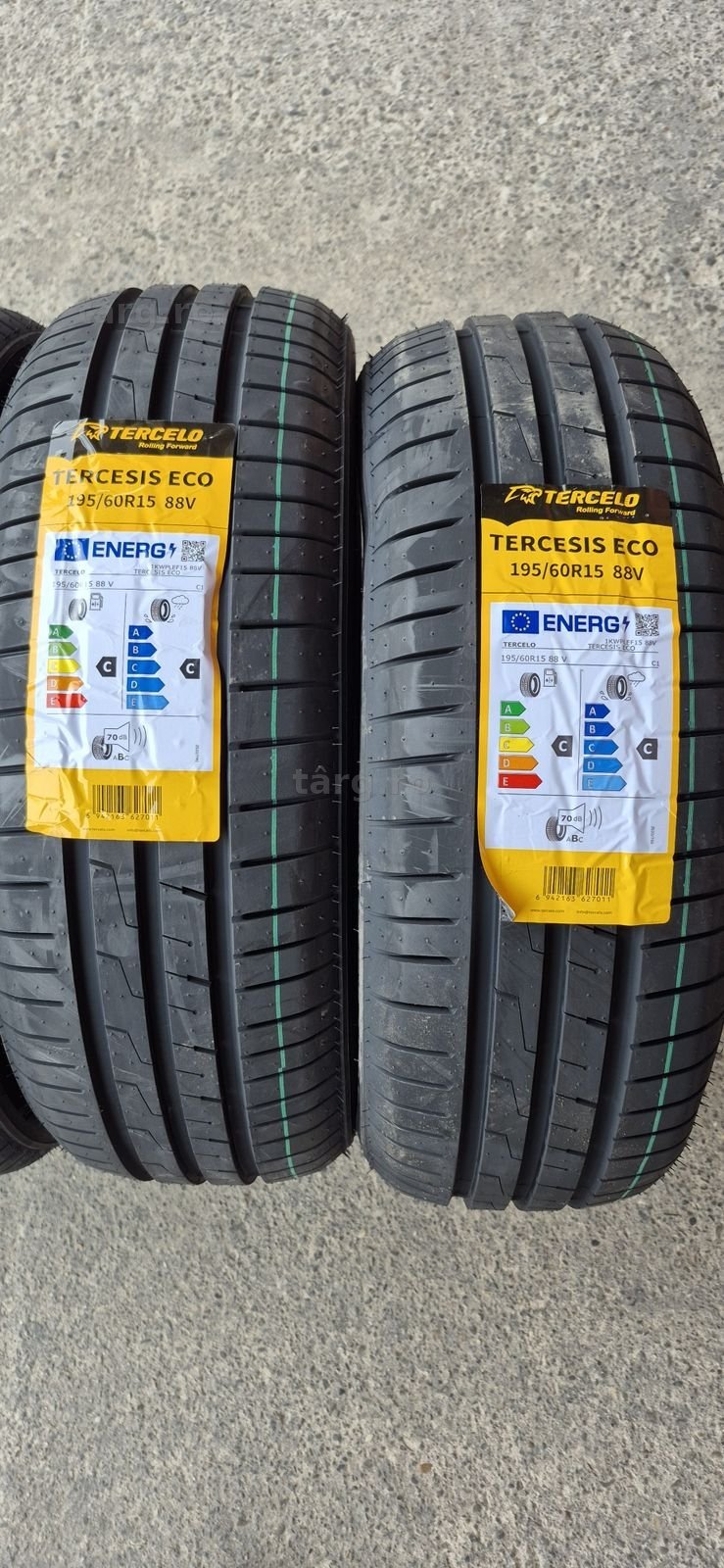 4 anvelope vara noi Tercelo 195/60/15,dot 2025.Pretul este pe bucata. 2