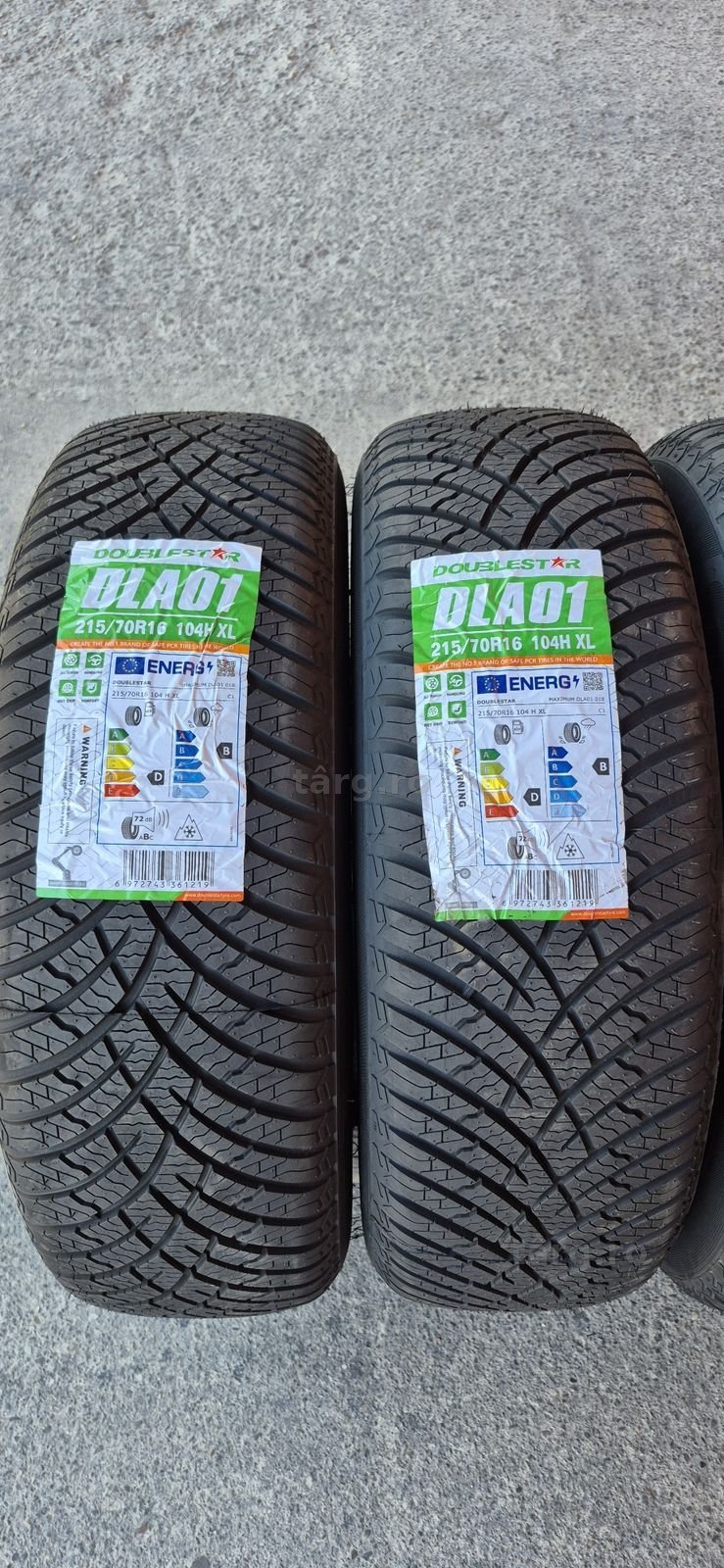 4 anvelope M+S noi Doublestar 215/70/16,dot 2025.Pretul este pe bucata. 2