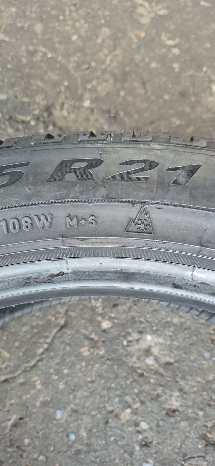 2 anvelope iarna Pirelii 265/45/21,dot 2024.Pretul este pe bucata 6