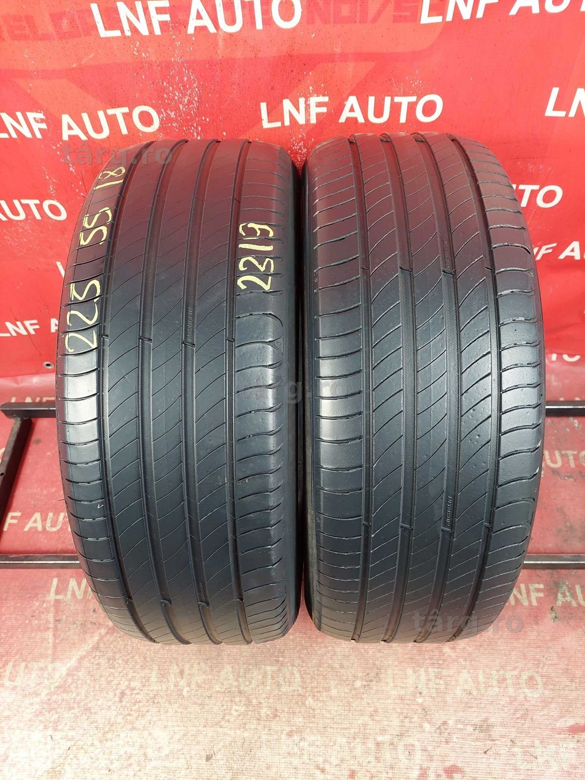 Anvelope de VARA - 225/55/18 - Michelin - 5.49 MM - DOT 2019 !