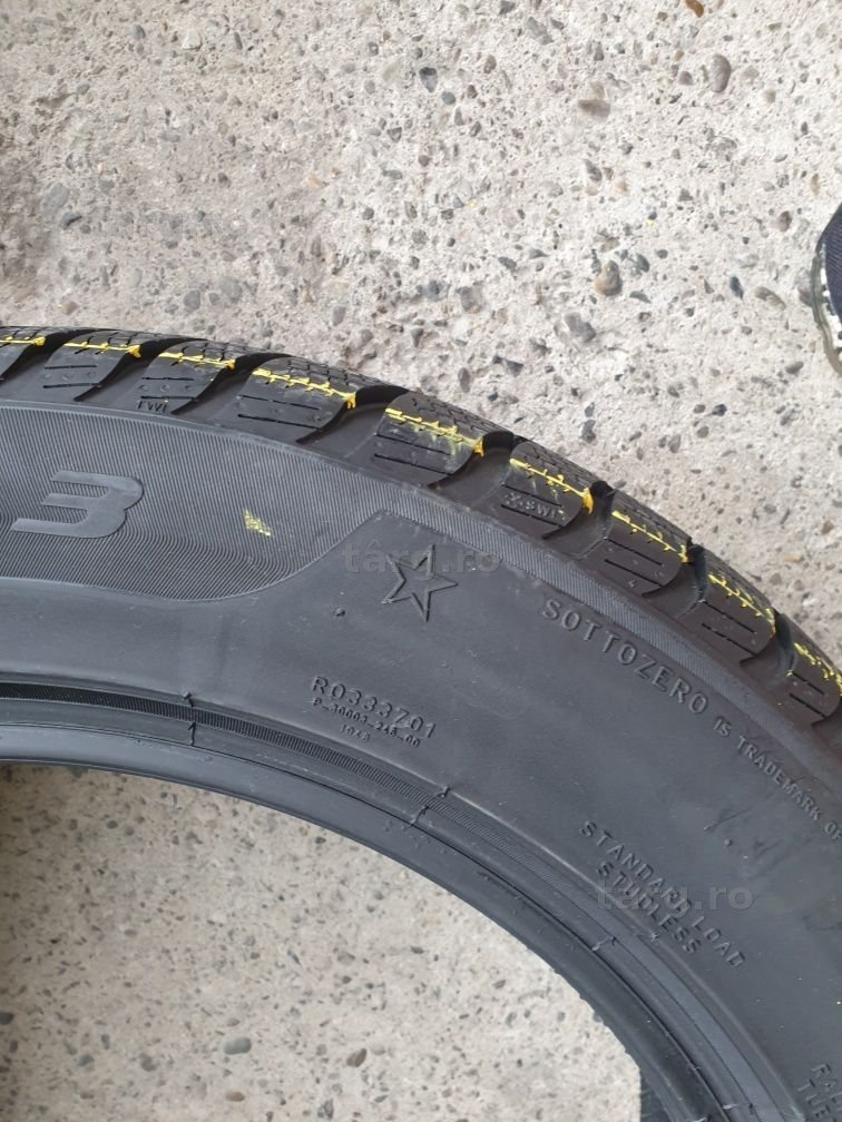 4 anvelope iarna PIRELLI 205/60/17 dot 2019 5