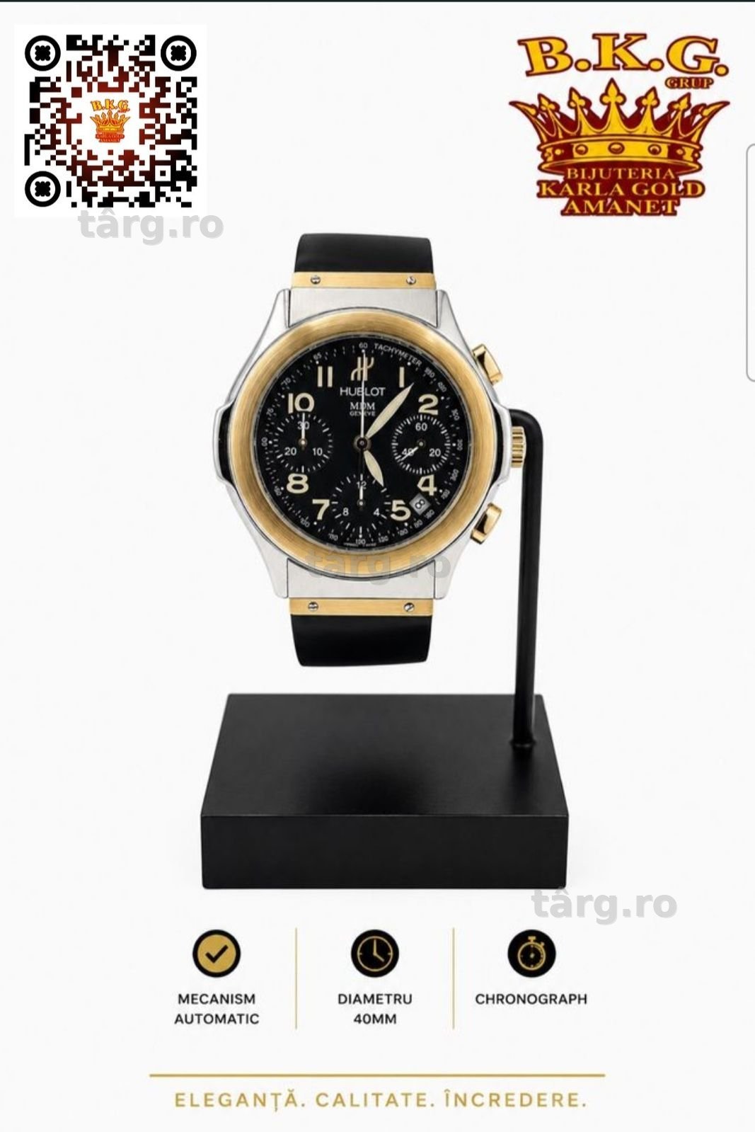 Hublot Elegant Amanet BKG