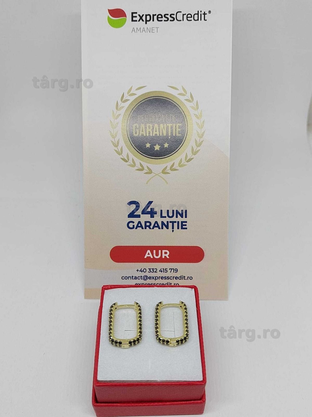 Cercei aur 14k 4.22g [34648.1/30 Pacurari 2] 3