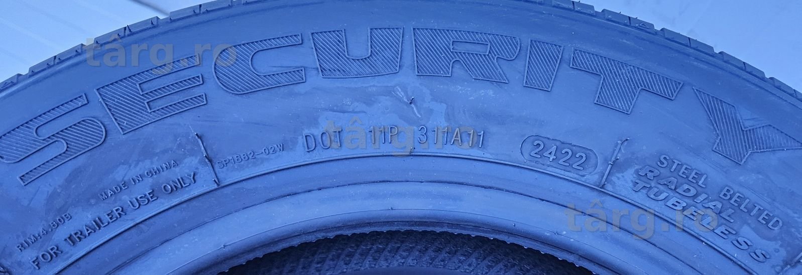 155/70 R13, 79N, SECURITY, Anvelope de remorca M+S 5