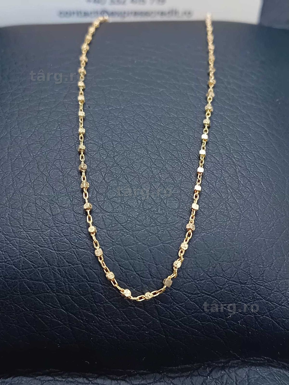 Lant aur 14k 2.43g (B.25487 AG31 Barboi) Garantie 2 ani!