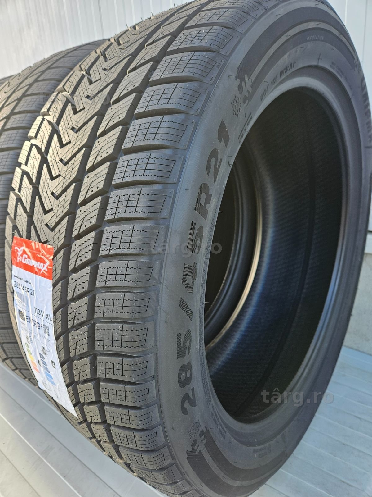 285/45 R21, 113V xl, GRIPMAX, Anvelope iarna M+S, Aderenta cl. A 4