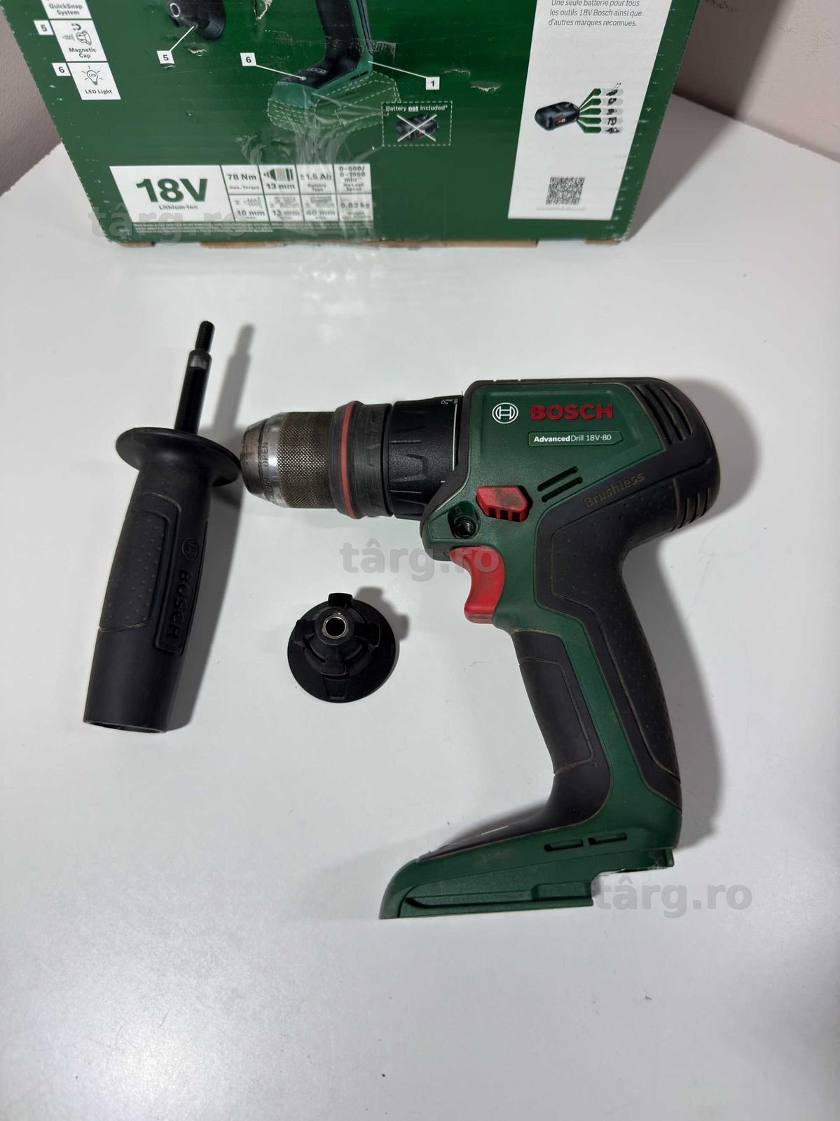 BOSCH Mașină de găurit cu acumulator AdvancedDrill 18V-80 Brushless 2