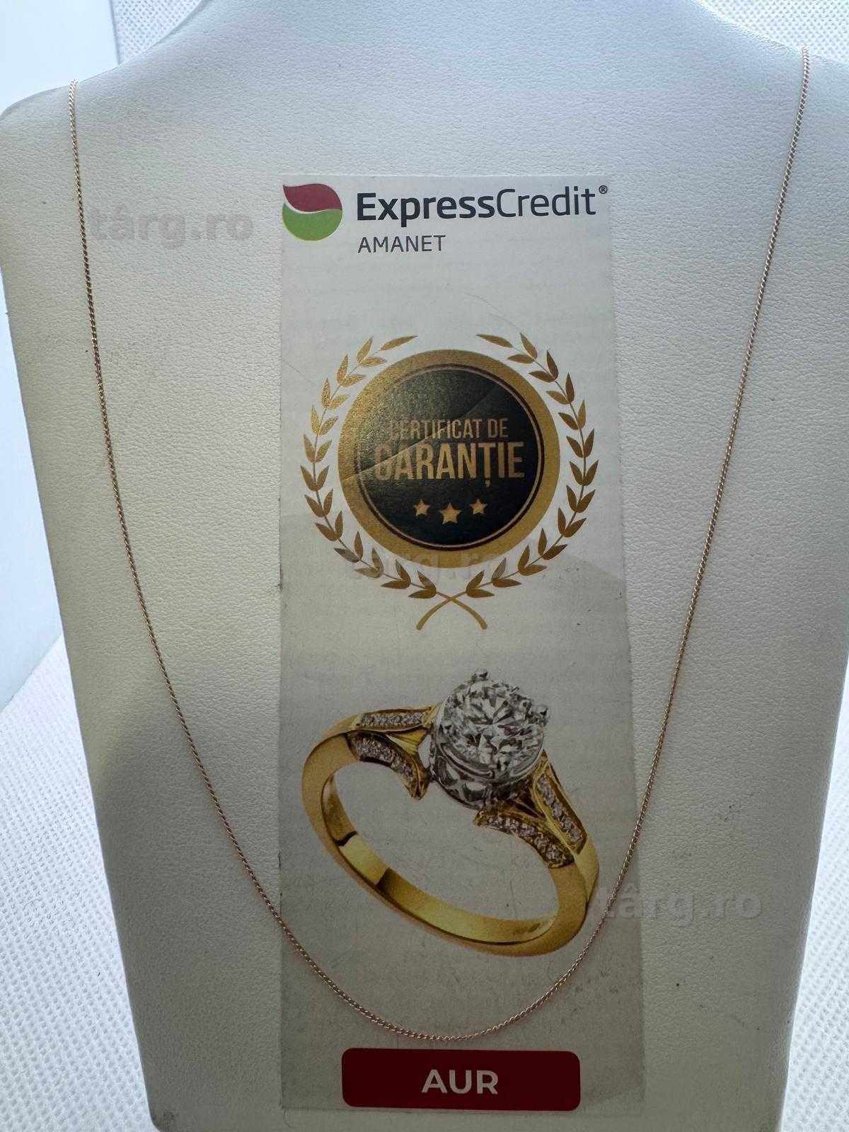 Lant din aur 14k (69717.1/ 10 Pacurari1 ) Garantie 2 ani!
