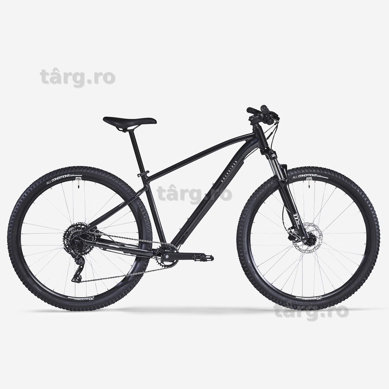 Bicicletă Mtb Explore 500 29" negru - M - (SecondHand) Decathlon