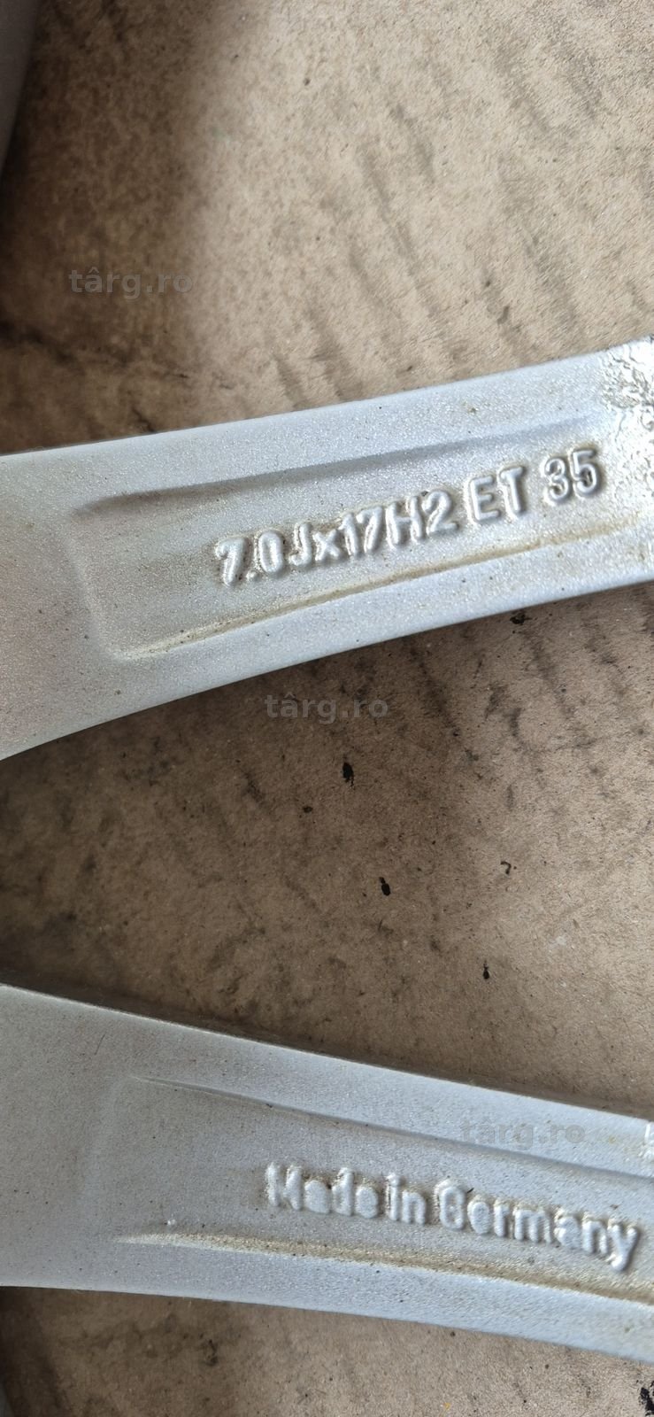 4 jante aliaj R17;7J×17H2,ET.35 7