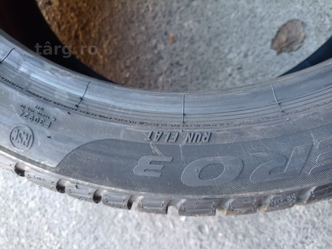 2 anvelope NOI de iarna RunFlat Pirelli 225/45 R19 dot 3720 4