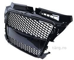 Grila RS-TYPE Audi A3 8P 08-11 negru lucios