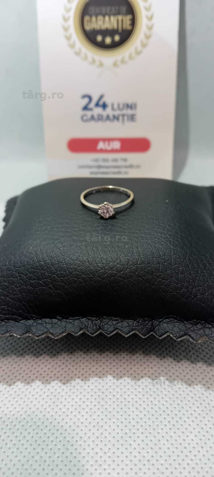 Inel Aur 14K (Ag18 Tutora b.28369) Garantie 2 ani! 2