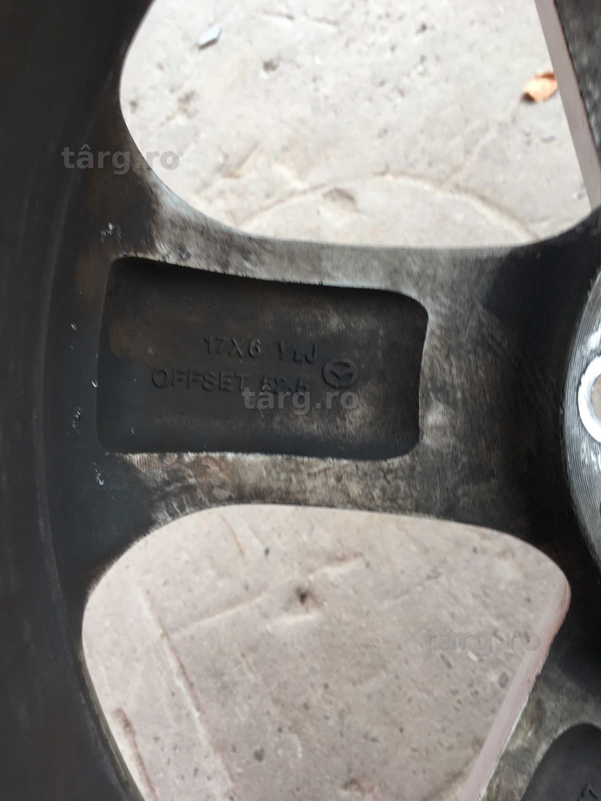 jante aluminiu 17 originale Mazda (17x6,5J   OFF 52,5 ) 5