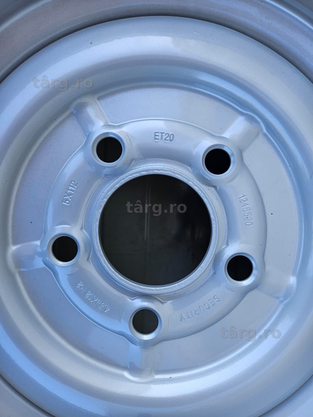Roata 155/70 R12C, 104N, Anvelopa Security pe Janta 4.5jx12, ET20 4