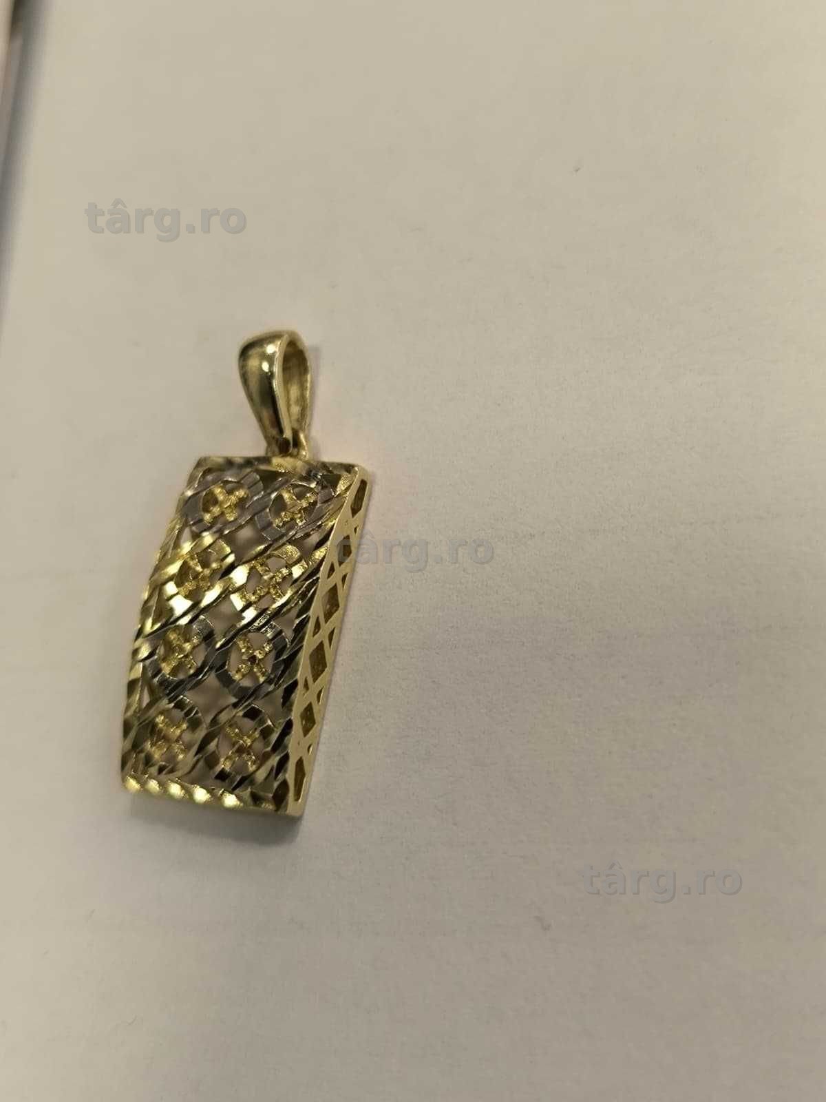[AG24 Harlau B.44955.2] Pandantiv aur 14K 1.74gr - Garantie 2 ani! 4