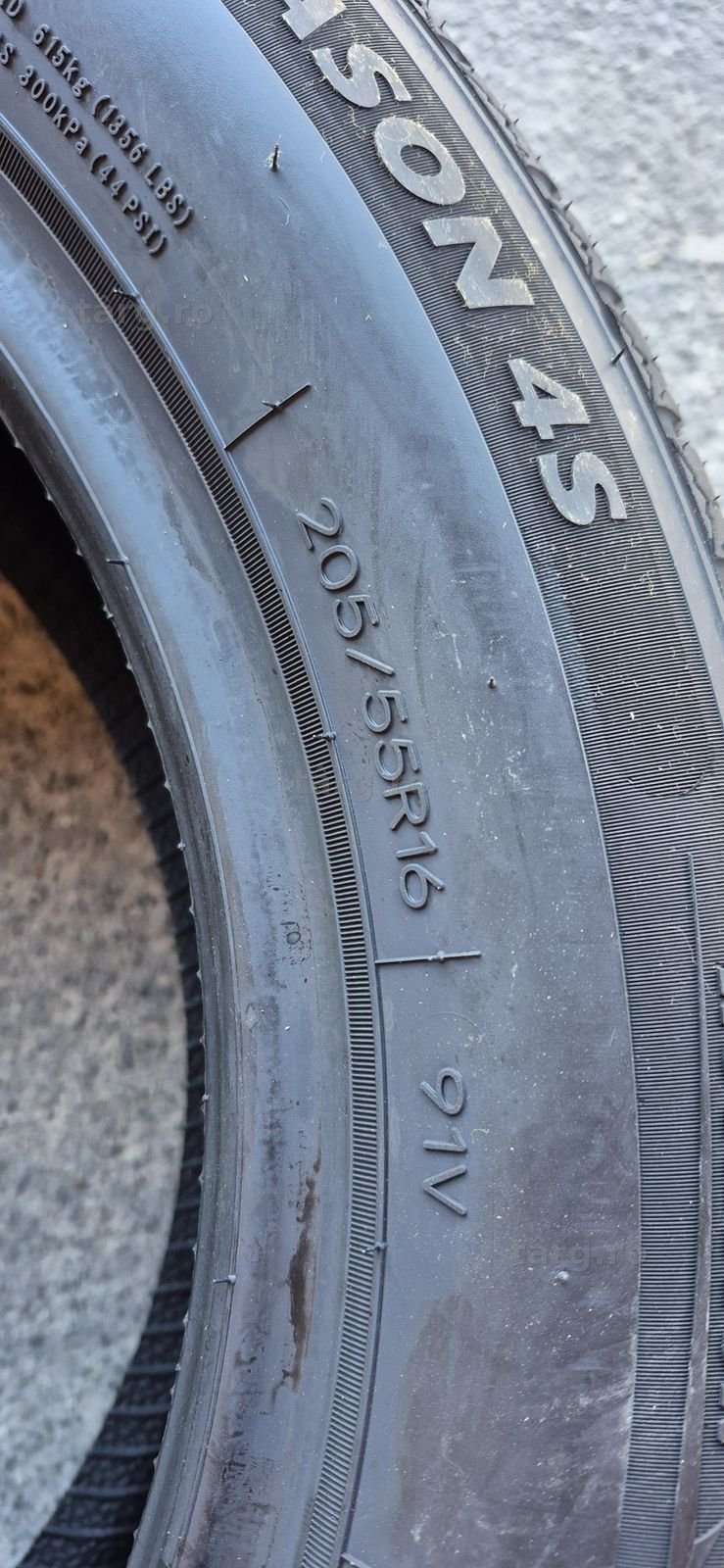 4 anvelope M+S noi Tercelo 205/55/16,dot 2025.Pretul este pe bucata. 6