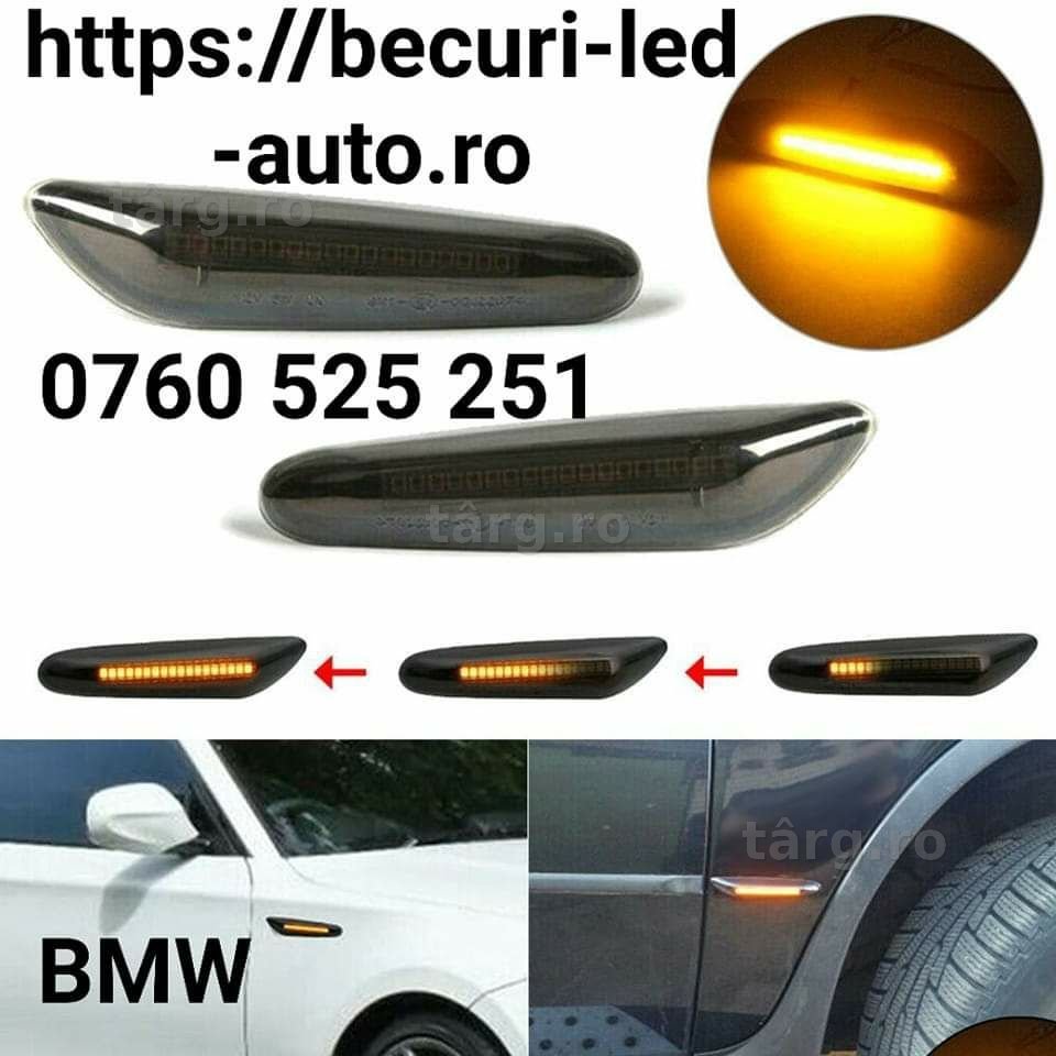 Set Semnalizare DINAMICĂ BMW E46,E60,E61,E81,E82,E88,E90,E91,E92,E93