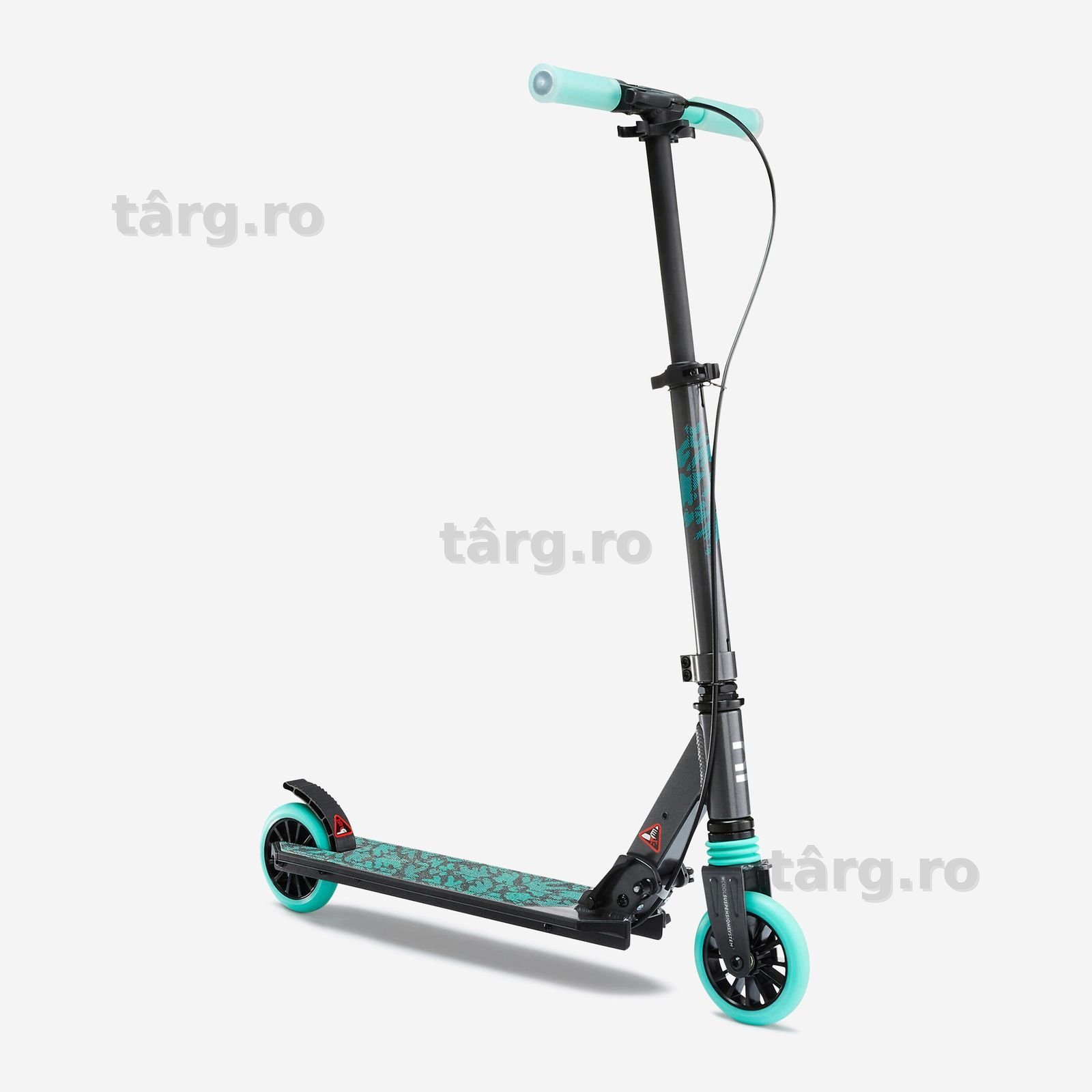 Trotinetă cu suspensii şi frâne pe ghidon - produs resigilat Decathlon